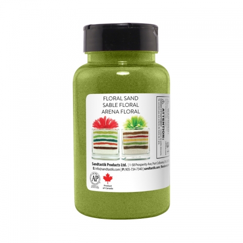 Floral Colored Sand - Kiwi - 22 oz (623 g) Bottle